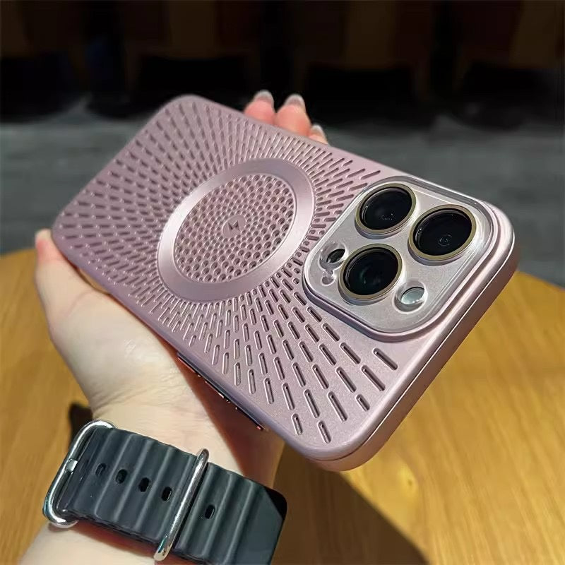 Ice Cooling Frosted Magnetic Phone Case