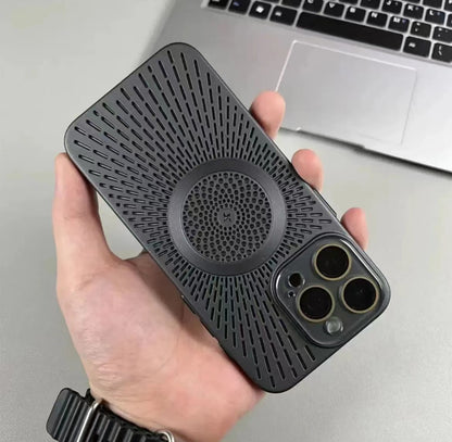 Ice Cooling Frosted Magnetic Phone Case