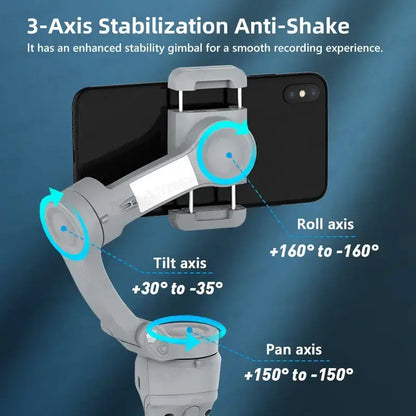 Aladdin HQ6 Gimbal Smartphone 3 Axis Handheld